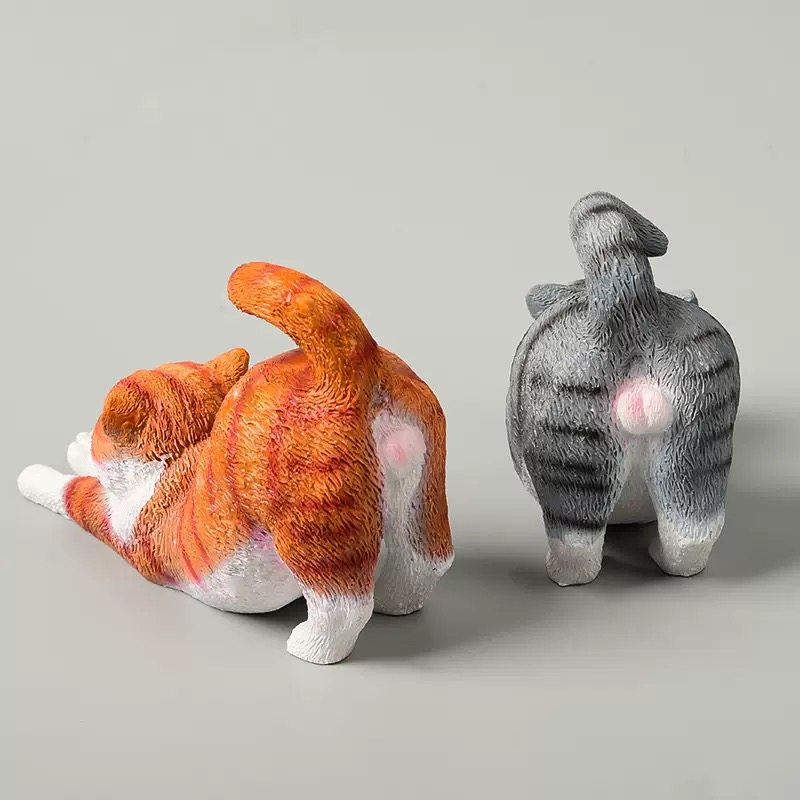 创意可爱猫咪摆件客厅装饰品卧室桌面美短猫超萌小猫仿真礼物,淘宝优惠券,粉丝福利购,淘宝优惠卷