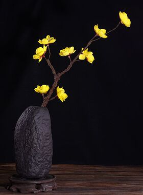 仿真梅花树枝中式腊梅干花舞蹈家
