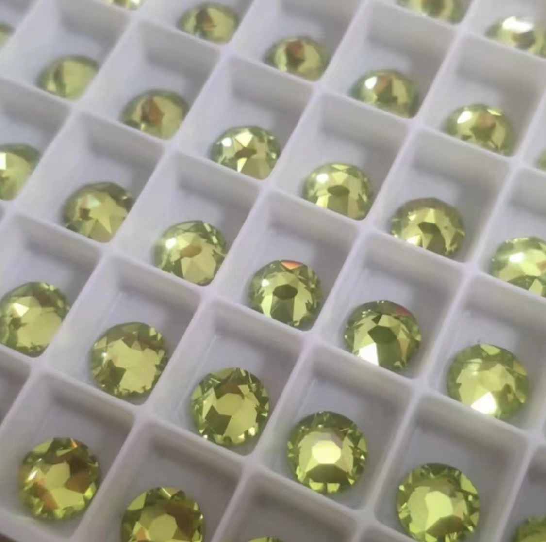 烫钻 337柑橘绿 美甲钻华子 平底各种大小尺寸 DIY装饰贴钻奥钻,淘宝优惠券,粉丝福利购,淘宝优惠卷