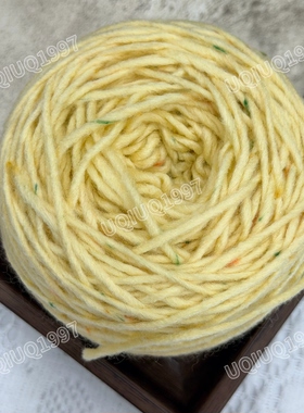 1/3NM彩点冰岛毛 可用于毛衣围巾帽子玩偶手工编织diy颜色众多50g