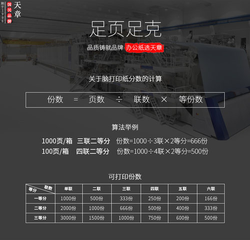 乐活天章新绿电脑打印纸三联二等分二联三等分四联五联出库送货单 - 图2
