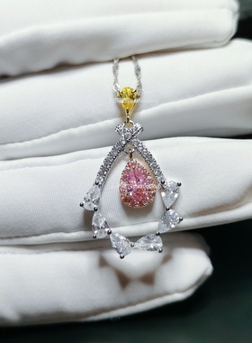 18K镀金圣诞花环吊坠配饰礼物