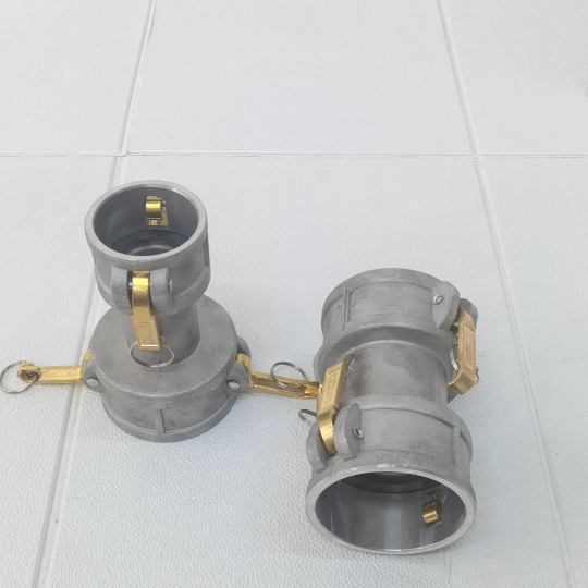 铝合金快速接头双C型双阴2.5寸3寸3-2.5寸双阴端双母头变径大变小