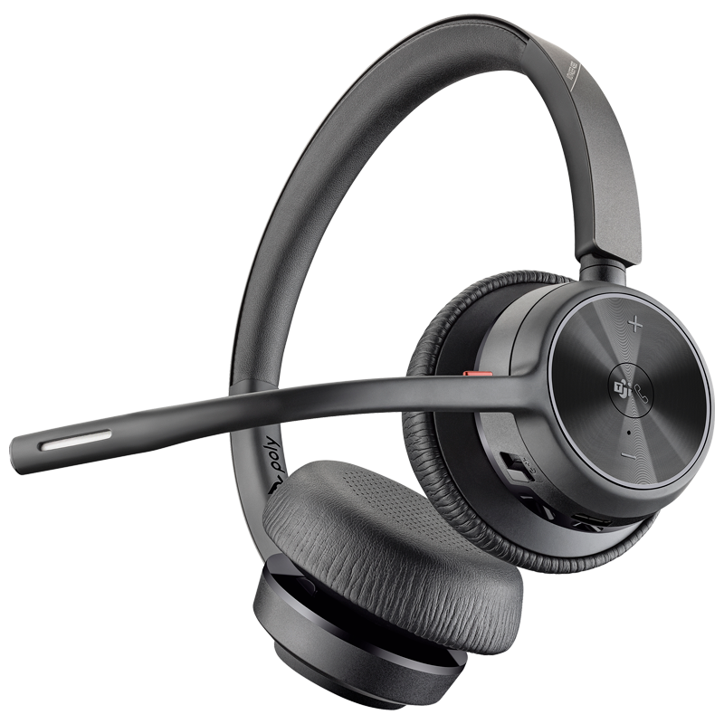 POLY缤特力无线蓝牙耳机 Voyager 4320UC商务降噪头戴式话务耳机,淘宝优惠券,粉丝福利购,淘宝优惠卷