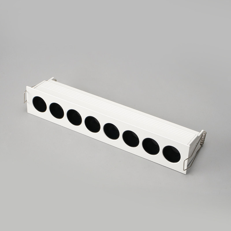 嵌入式格栅灯ed天花客厅长条线形防眩餐桌客厅线条射灯斗胆无主灯,淘宝优惠券,粉丝福利购,淘宝优惠卷