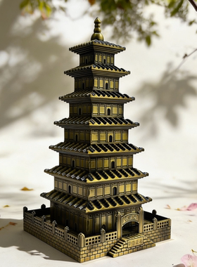 西安旅游纪念品钟楼大雁塔