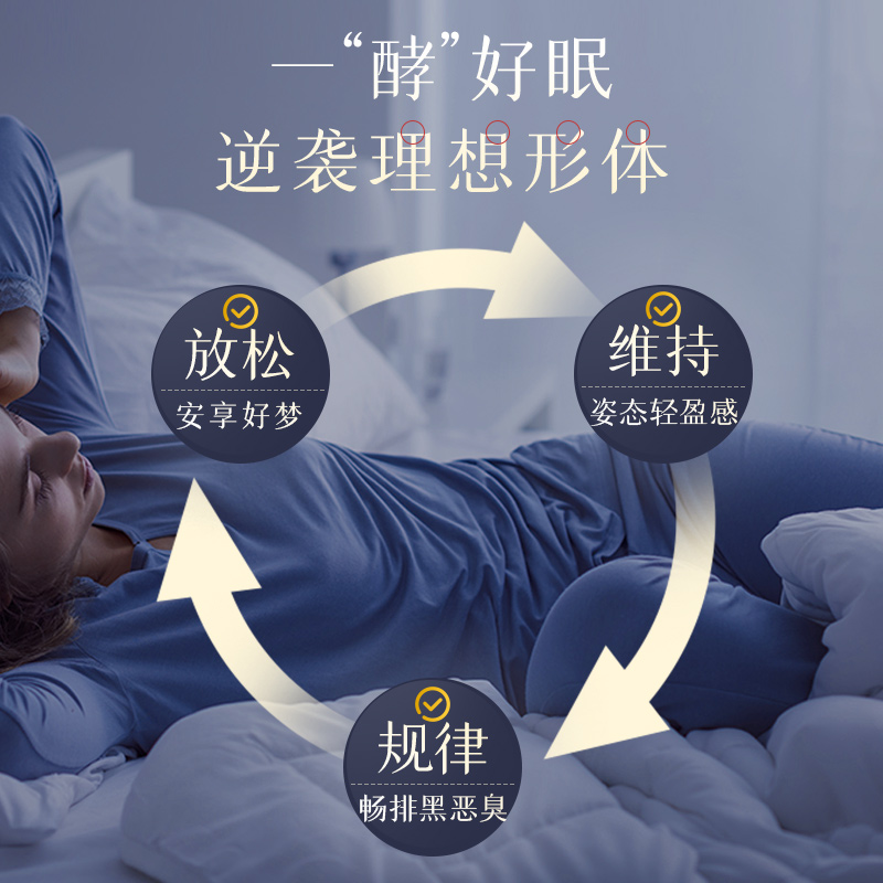 【自营】ISDG 夜间酵素232种果蔬酵素保持体形睡眠酵素片120粒*2