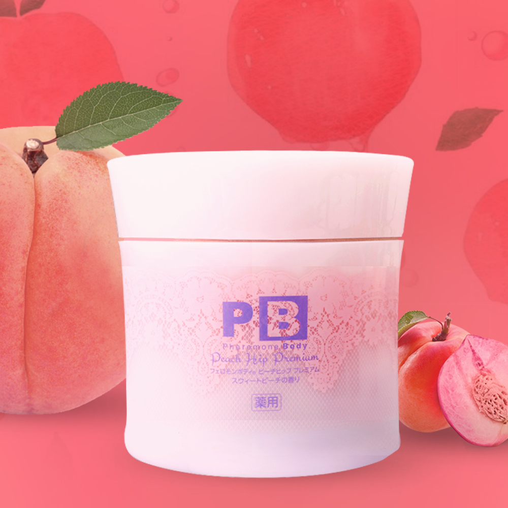 天猫国际进口超市【直营】日本人气Pheromone Body PB身体去角质磨砂膏 蜜桃味500g1