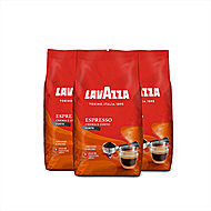 Lavazza金牌咖啡豆1kg*3袋