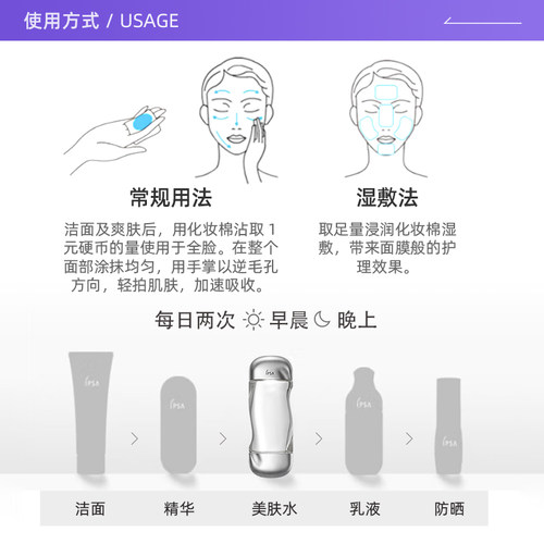 【自营】IPSA茵芙莎流金水200ml正品爽肤水菌菇补水保湿乳液鎏金 - 图2