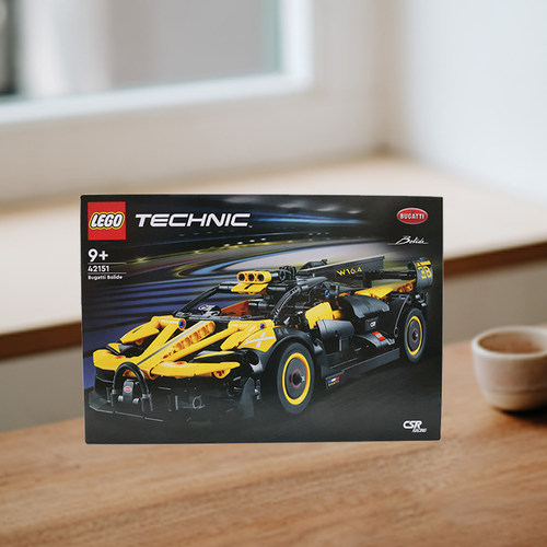 【自营】乐高42151布加迪赛车跑车机械组系列益智玩具积木礼物 - 图1