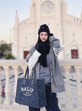 BALLY/巴利时尚百搭羊绒围巾礼盒