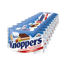 Knoppers巧克力榛子威化饼干10包