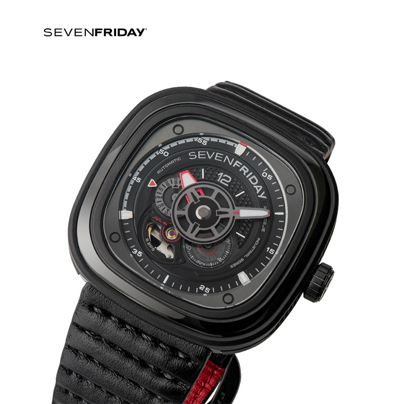 【直营】正品sevenfriday七个星期五自动机械手表男表p3c/02l瑞士