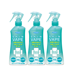 VAPE日本进口儿童驱蚊喷雾3瓶*200ml