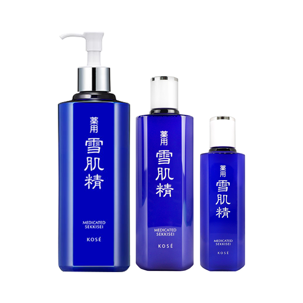 天猫国际进口超市日本雪肌精SEKKISEI进口化妆水爽肤水乳液拍档 美白补水保湿500ml0