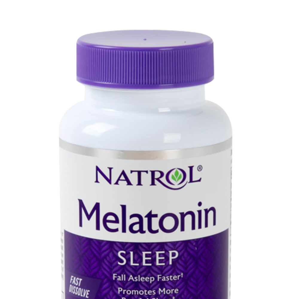 天猫国际进口超市NATROL美国褪黑素片5mg改善睡眠250粒草莓味加量装瓶进口助眠1