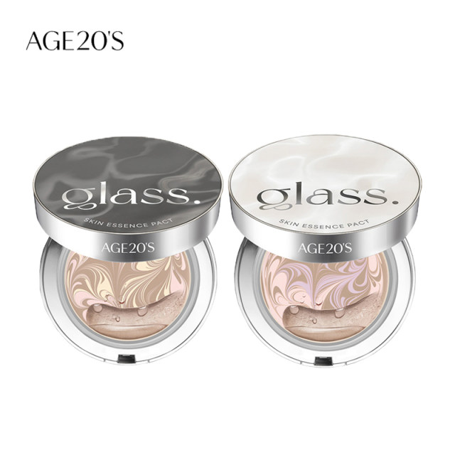 Aekyung Glazed Cushion Foundation Latte Art Essence Concealer ແຕ່ງໜ້າຕິດທົນດົນ ຜິວແຫ້ງ ຊຸ່ມຊື້ນແທ້