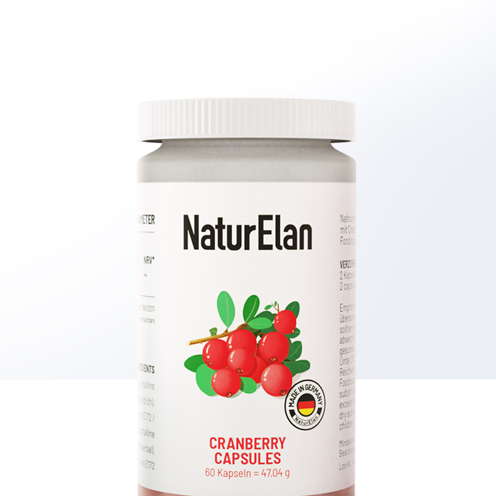 天猫国际进口超市【直营】德国NaturElan 呐兔蔓越莓胶囊 90粒/瓶 卵巢呵护保养1