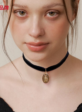 OSEWAYA猫咪椭圆牌吊坠