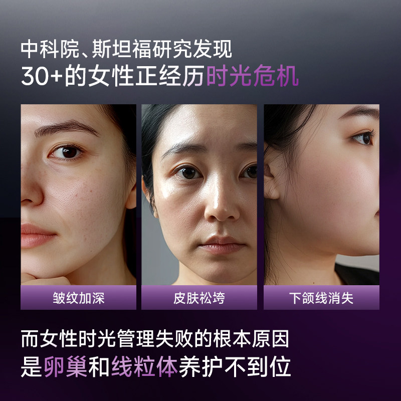 【自营】FineNutri斐萃麦角硫因PQQ辅酶Q10小紫瓶淡纹胶囊*3瓶,淘宝优惠券,粉丝福利购,淘宝优惠卷