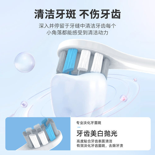 【自营】neward适配usmile电动牙刷头Y1/U1/U2替换通用成人专业款 - 图0