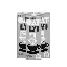 OATLY噢麦力咖啡大师燕麦奶植物饮料1L*3瓶