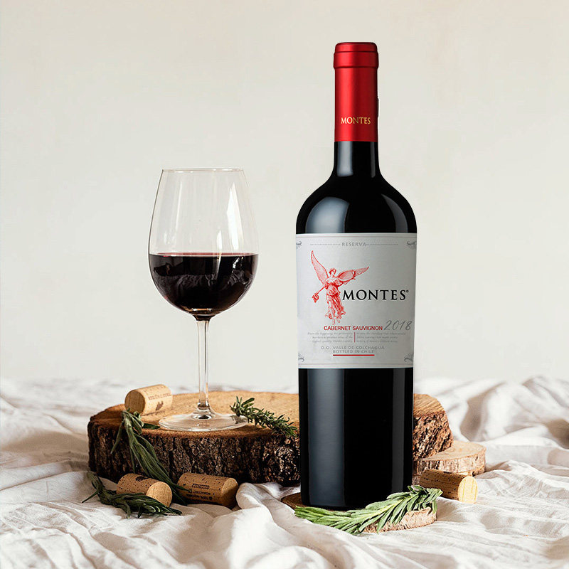 【自营】montes智利原瓶进口红酒蒙特斯珍藏赤霞珠红葡萄酒750ml,淘宝优惠券,粉丝福利购,淘宝优惠卷