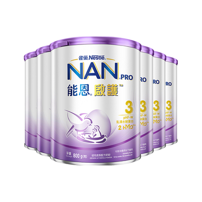 雀巢能恩启护水解奶粉3段800g*6罐