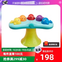 (Self-Employed) Hape Whale Music Fountain Multimodal Childrens Bath Water Soothing to Puzzle Toys
