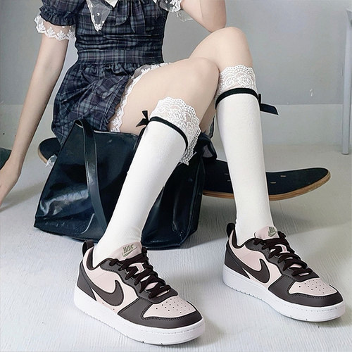 【自营】NIKE耐克女鞋2025秋季新款撞色低帮时尚板鞋潮流休闲鞋女 - 图1