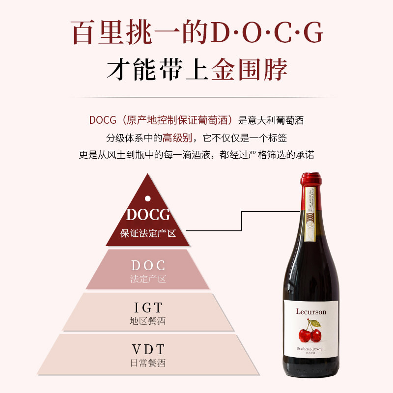 【自营】意大利进口DOCG布拉凯多甜红酒起泡葡萄热红酒晚安礼盒装,淘宝优惠券,粉丝福利购,淘宝优惠卷
