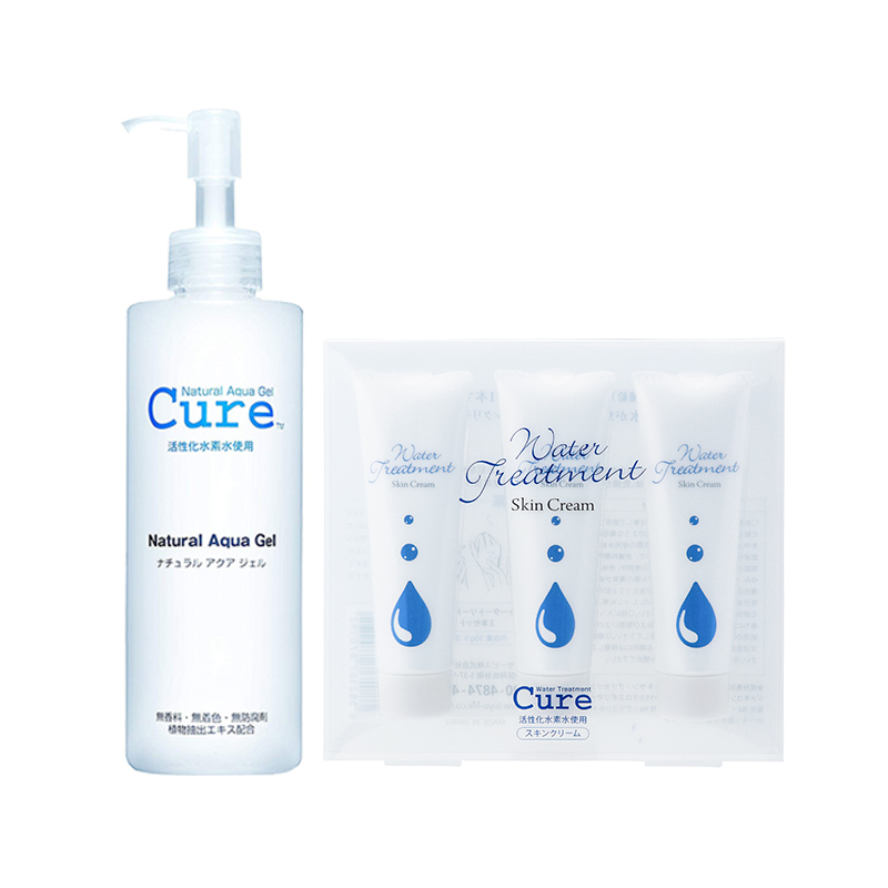 天猫国际进口超市cure去角质凝胶250ml加赠水乳凝露30g*30