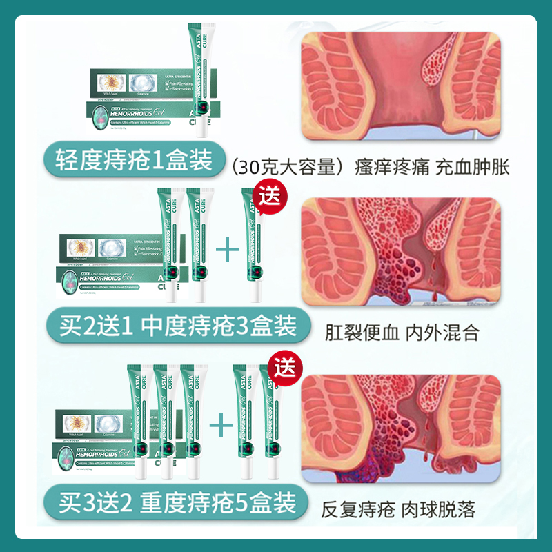 【自营】痔疮有消肉球痔根断正品男康卡波姆速达医用痔疮冷敷凝胶 - 图0