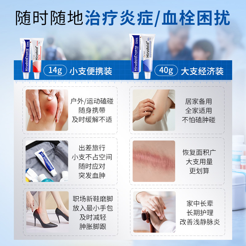 【自营】特强喜辽妥多磺酸粘多糖乳膏/凝胶 祛疤淡印喜疗妥美洲版