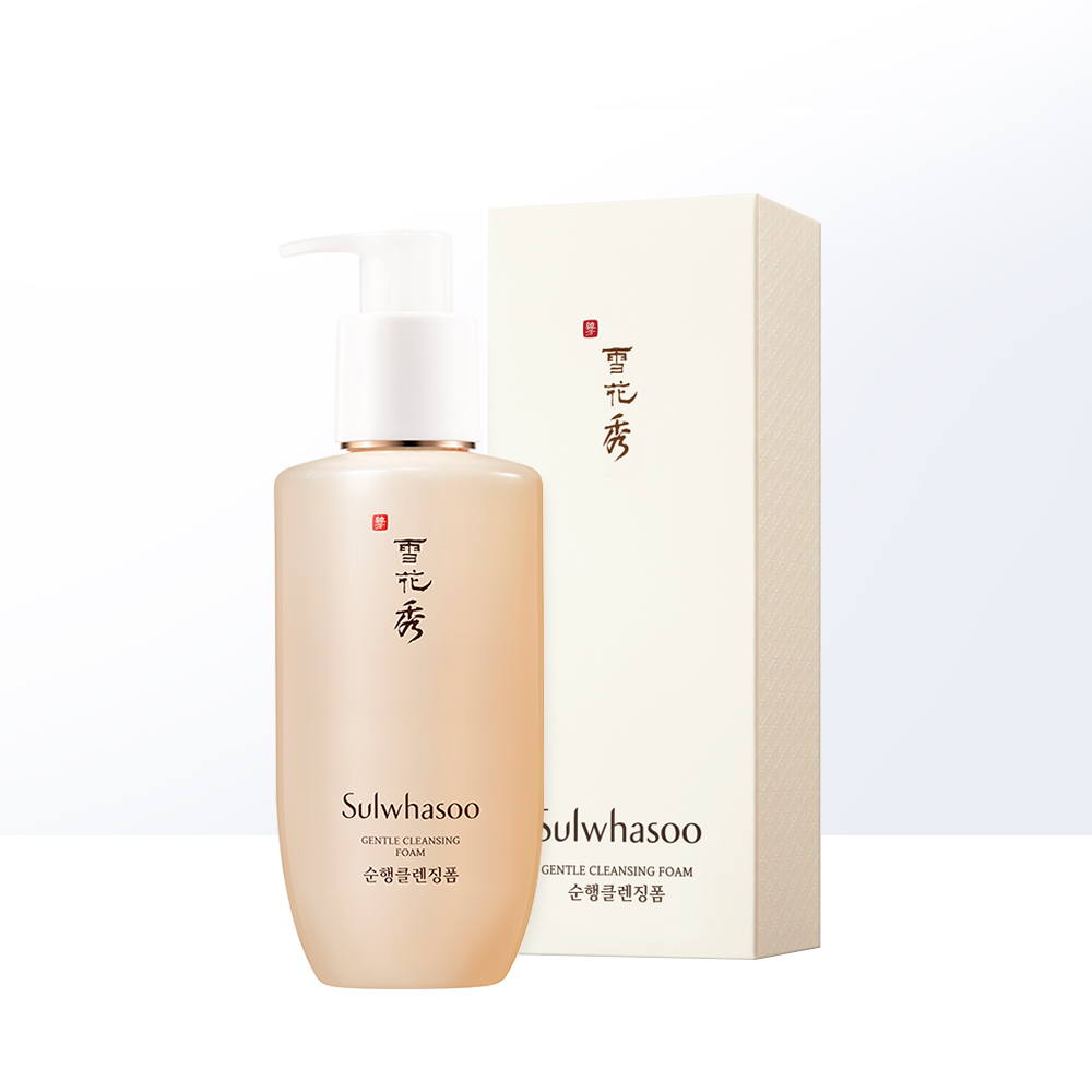 天猫国际进口超市SULWHASOO/雪花秀顺行柔和洁面泡沫200ml/瓶 草本精华 补水保湿1