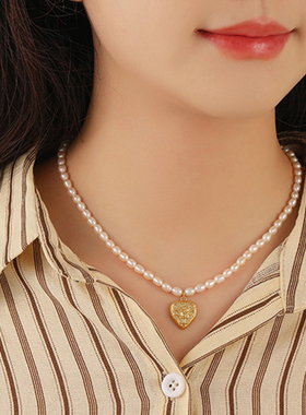 法式珍珠项链daisybeauty女