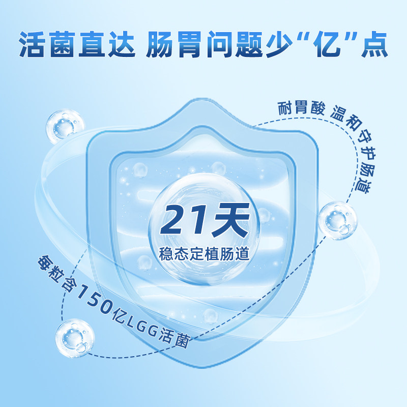 【自营】康萃乐lgg肠胃hw成人益生菌 天猫国际自营全球超级店益生菌