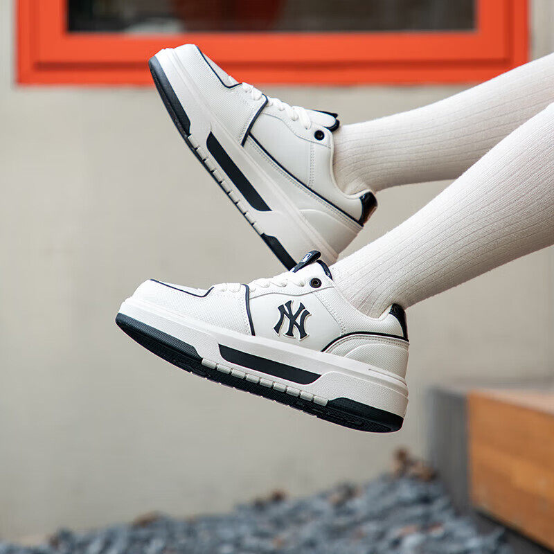 【自营】MLB板鞋男鞋女鞋新款缓震厚底鞋运动鞋复古休闲鞋学长鞋,淘宝优惠券,粉丝福利购,淘宝优惠卷