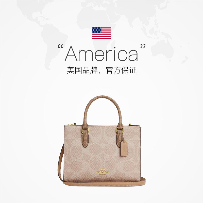 Coach Printed Handbag Crossbody Bag