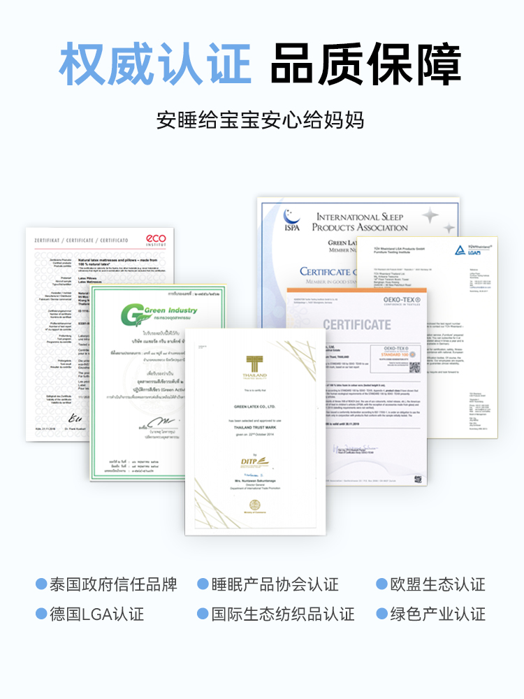 【自营】Paratex 泰国原装进口天然乳胶枕头纯橡胶芯护颈椎助睡眠 - 图3