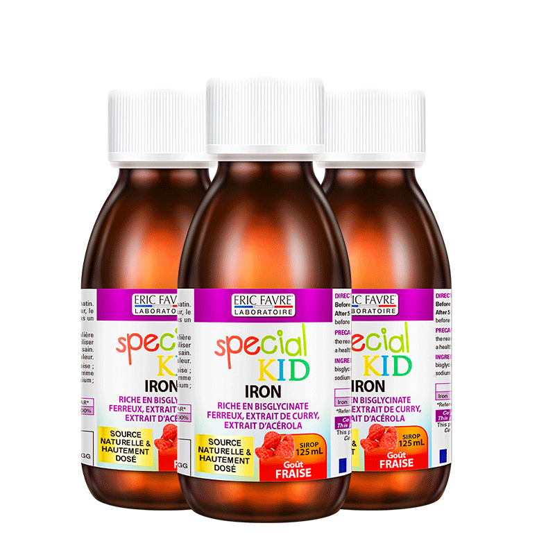 【自营】艾瑞可补铁宝宝面色*口服液 天猫国际自营全球超级店钙铁锌