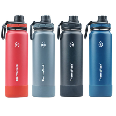 美国进口thermoflask 双层真空不锈钢保温保冷杯大容量710ml 2只 虎窝淘