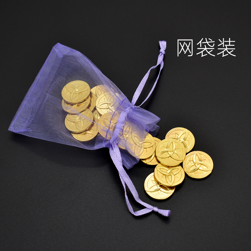 摩拉金币钟神离周边魔拉金属合金游戏道具同款实物二次同人创原元-图0