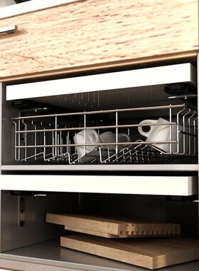 亚克力橱柜抽拉矮托盘