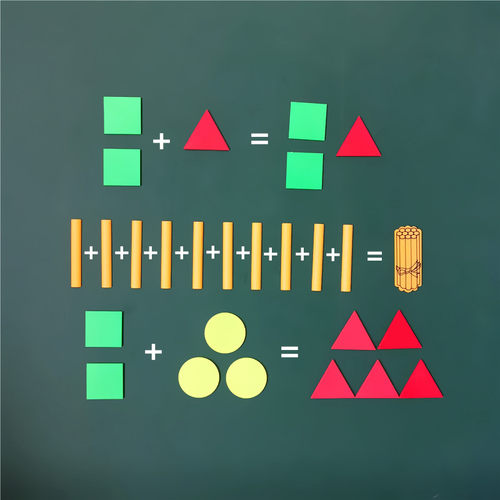 小学数学教具磁性数学计数小棒计数片计数棒捆套装计数盒包邮-图1