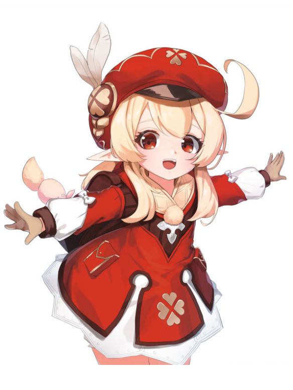 原神官服初始可莉可丽 三无初始手工号可莉 双改号 三端互通