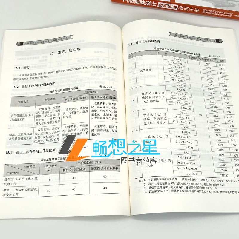 2018年新版 工程勘察设计收费标准+使用手册 套装2册工程勘察设计收费标准(2002年修订本)升级版工程勘察和工程设计中国市场出版社 - 图3