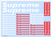 Comprehensive series to the supreme (decorative sticker) flower pattern universal sign special water sticker (66035)