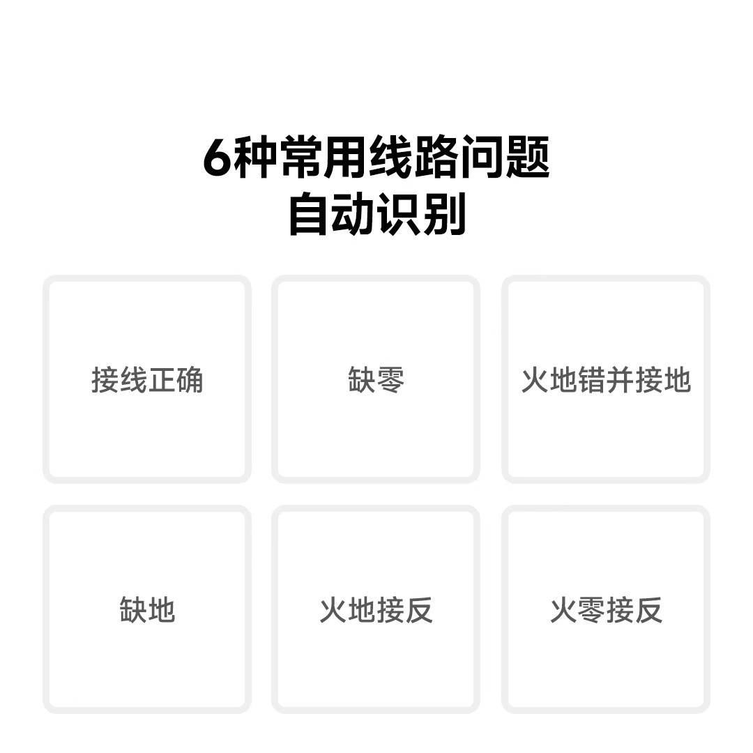 杜克ST2插座检测器智能彩屏10A16A通用漏电零火线电源电路检测仪 - 图1